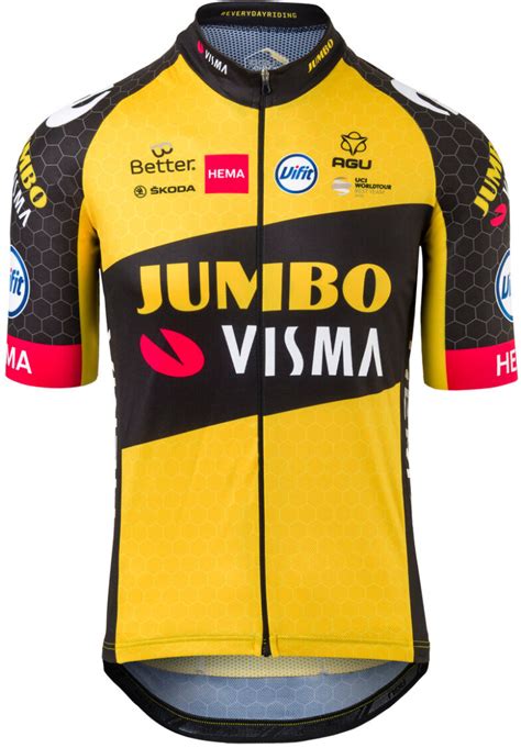 jumbo visma cycling jersey.